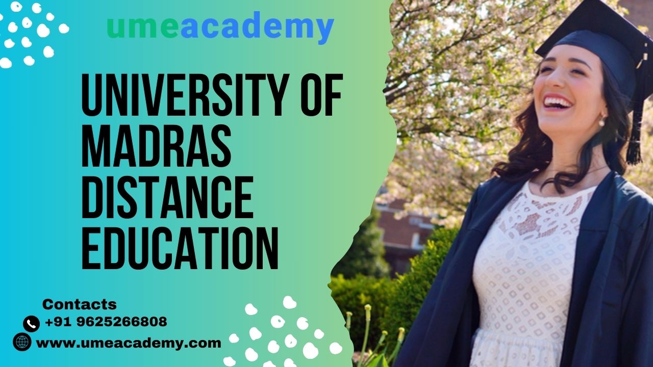 University Of Madras Distance Education